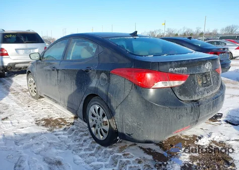 2012 Hyundai Elantra Gls (Ulsan Plant) из США, поврежденный, VIN KMHDH4AEXCU294334